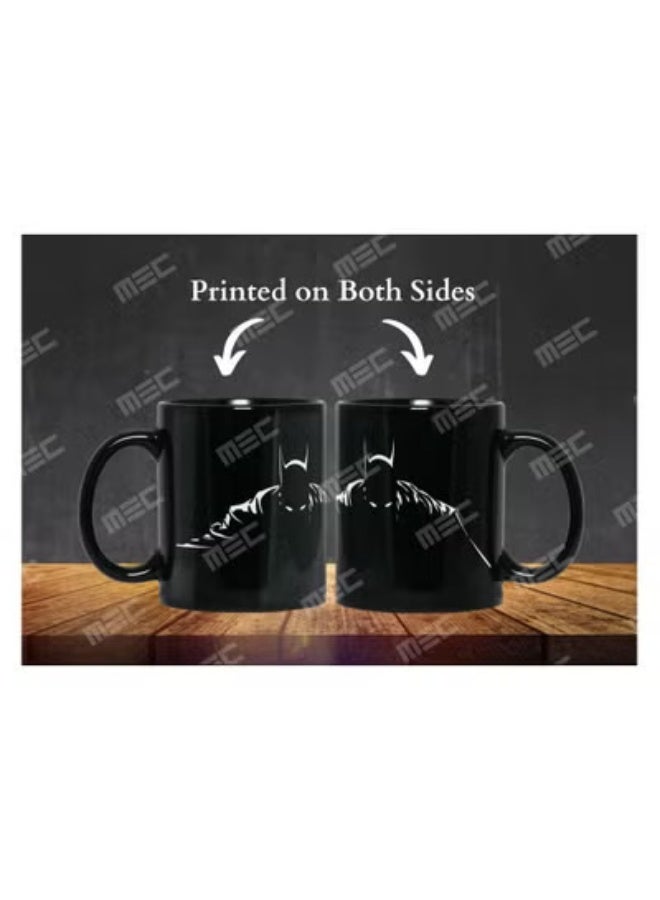 MEC Batman Whole Wrap Around Printed Coffee Mug 11Oz Black - Image 4